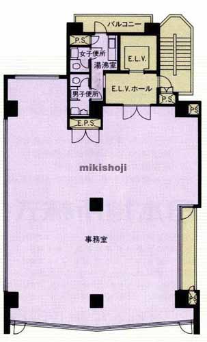 中田ビル 平面1