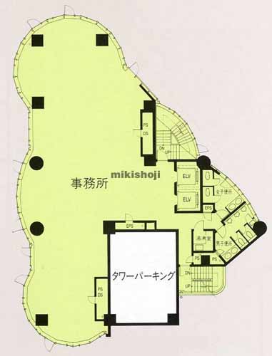荒川・南千住・町屋の四海ビル 平面1