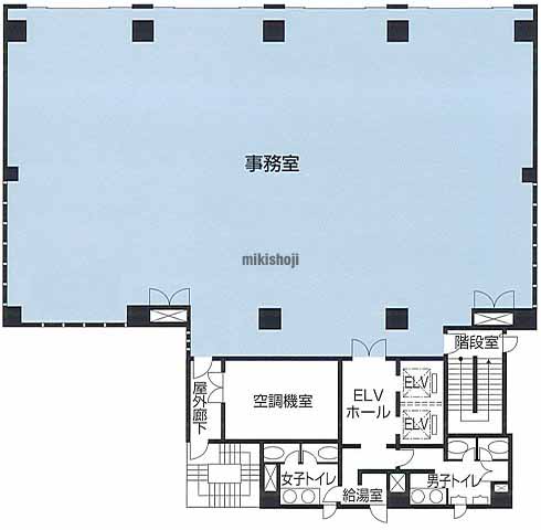 神田紺屋町・神田富山町・神田東松下町のアセンド神田 平面1