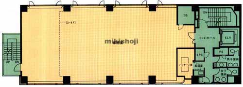 巴町アネックス２号館 平面1