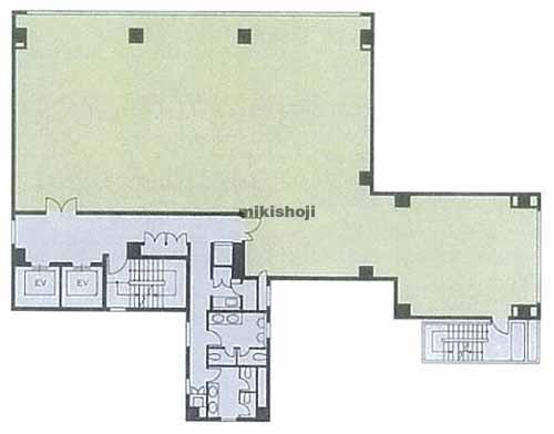 汐留の新橋山根ビル 平面1