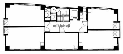 小石川・小日向のユニオン小石川第１ビル 平面1