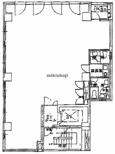 ナカシゲビル 平面1