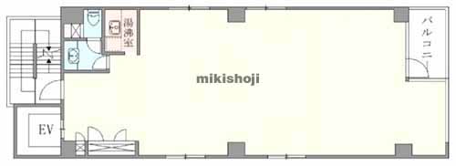 御苑前サンライズビル 平面1