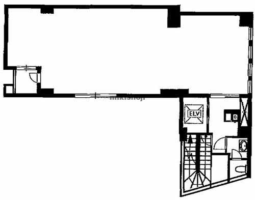 風間ビル 平面1