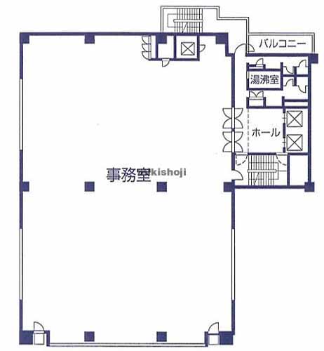 木場の宍倉ビル 平面1