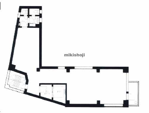 恵比寿西の杉山ビル 平面1