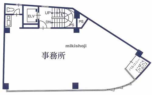隼町・平河町の柳下フラッツ 平面1