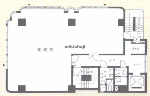 ダイナミック・アート九段下ビル 平面1