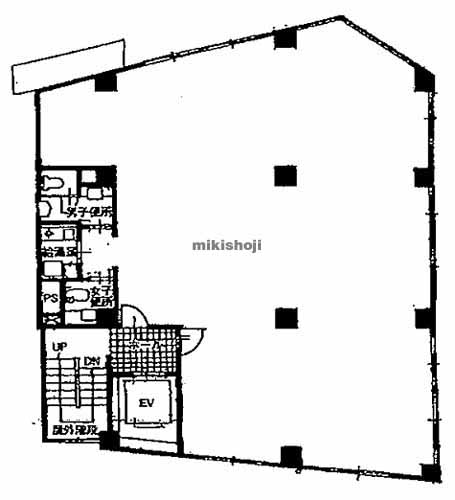 六本木NKビル 平面1