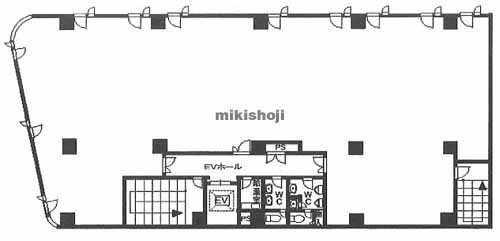 ニュー芝浦ビル 平面1