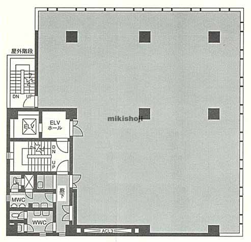 芝公園の芝公園向陽ビル 平面1