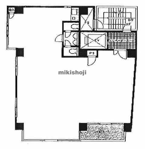 神宮前董友ビルⅡ 平面1