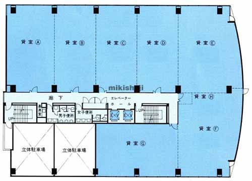 千住の大樹生命北千住ビル 平面1
