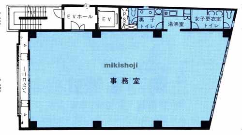 亀戸メディカルビル 平面1