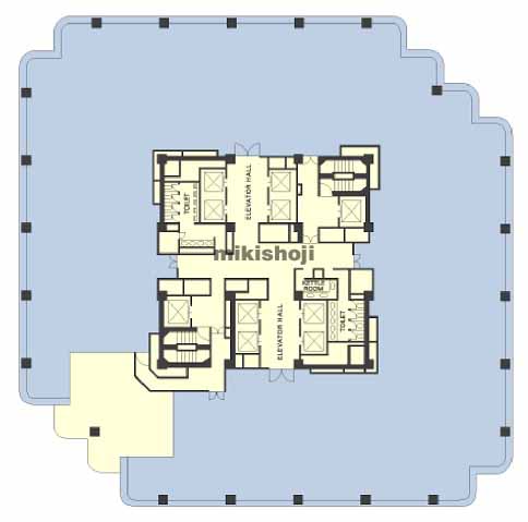 御殿山トラストタワー 平面1