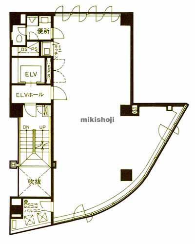 三田のエック三田ビル 平面1