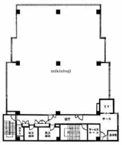 東品川のヤダビル 平面1