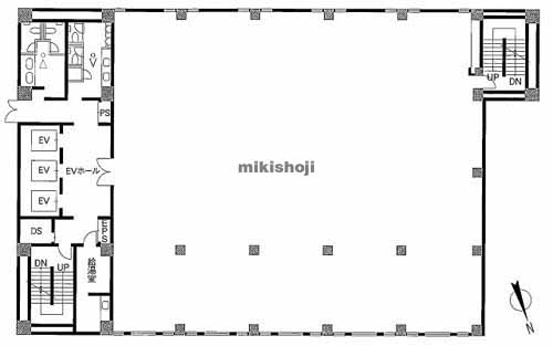 芝公園の留園ビル 平面1