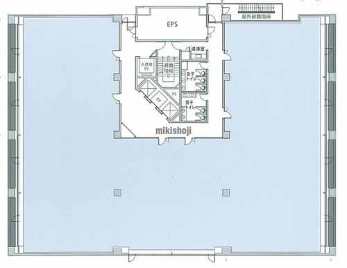 三田の三田日東ダイビル 平面1
