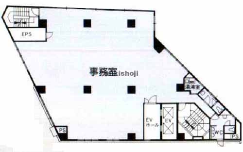 南品川のアサミビル 平面1
