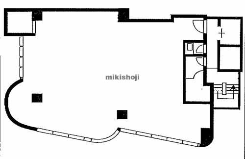 池之端のＰＲＯＳビル 平面1