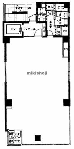 イトーピア日本橋小舟町ビル 平面1