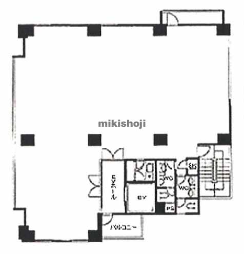 上落合・下落合の目白ＬＫビル 平面1