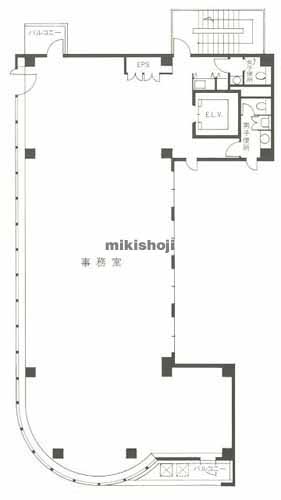 日本橋茅場町・兜町のＡＳＫビル 平面1