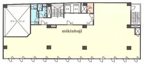 道玄坂のビジネスヴィップ渋谷・道玄坂坂本ビル 平面1
