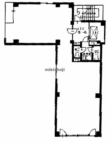 新橋五光ビル 平面1