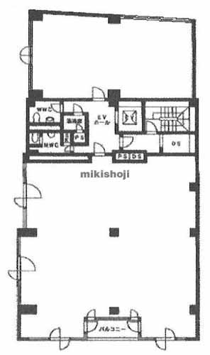 内山ビル 平面1