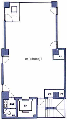 日比谷パークビル 平面1