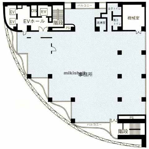 南麻布・元麻布・麻布十番のジュールＡ 平面1