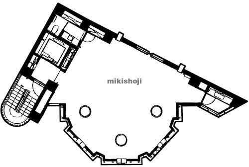 恵比寿西のｂｅｌｌｅ恵比寿 平面1
