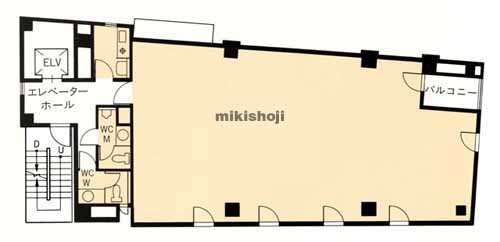 人形町サンシティビル 平面1