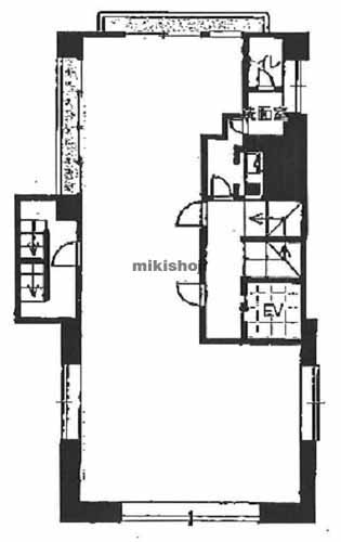 ワールドビジネスセンター新宿 平面1