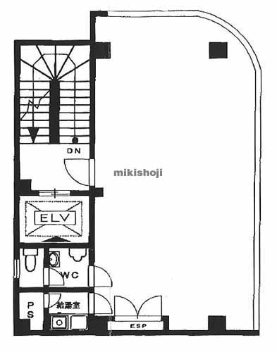 ルート人形町ビル 平面1