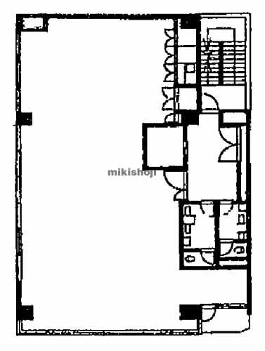 九段北の九段ＫＡビル 平面1