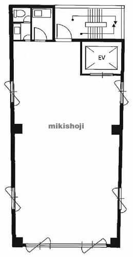 神宮前松井ビル 平面1