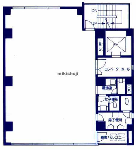 ウィンド水天宮ビル 平面1