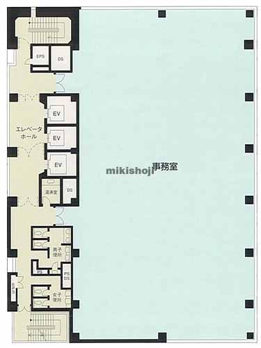 木場のＣＮ－１ＢＬＤＧ． 平面1