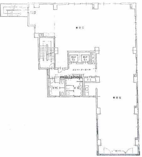 岩本町・神田岩本町のフォロ・エム 平面1