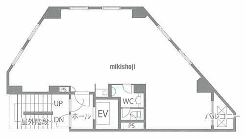 ＤｅＬＣＣＳ新宿御苑ビル 平面1