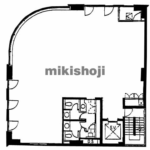 インテックス五反田ビル 平面1