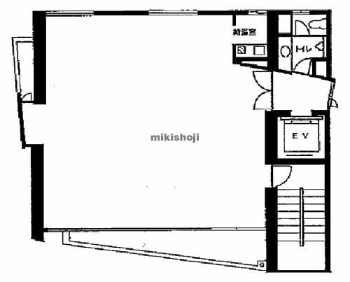 恵比寿のＲＡＢＡＮＫＡⅢビル 平面1