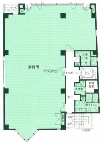 小石川・小日向のＡＣＮ小石川スクエア 平面1
