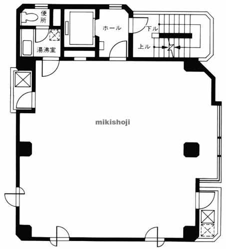 ロリエ市ケ谷ビル 平面1