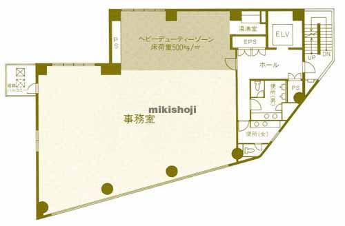 日本橋箱崎町・中洲のＯＮＥＳＴ箱崎ビル 平面1