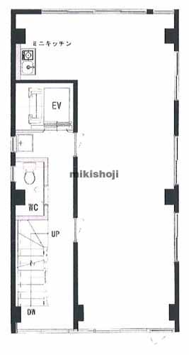 渋谷の住報渋谷ビル 平面1
